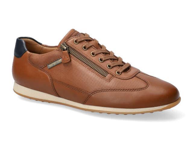 Mephisto LEON Heren Sneaker - Hazelnoten Bruin Leer
